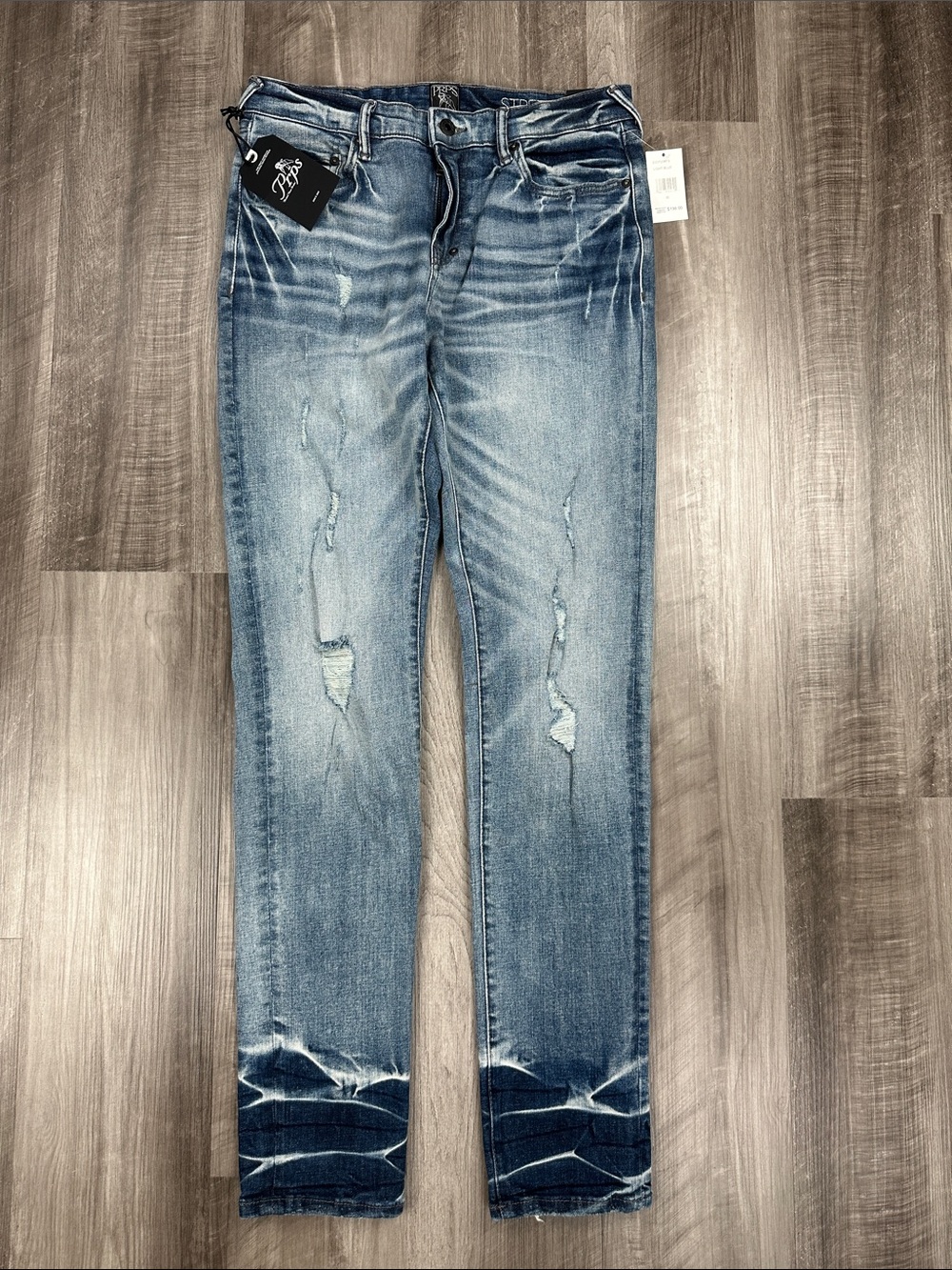 PRPS Le Sabre Slim Tapered Light Wash Jeans - 30